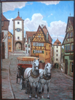 painting- Rothenburg