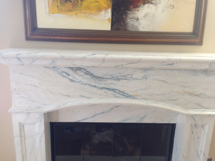 Grecian faux marble