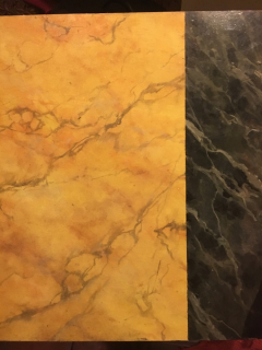 classical faux marble