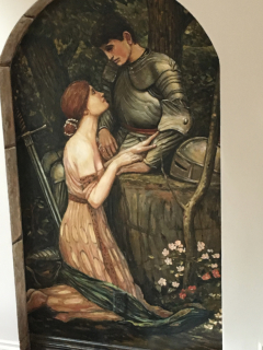 romantic mural