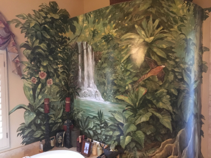 jungle mural