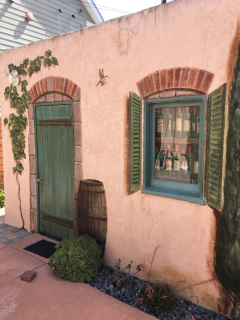 courtyard mural