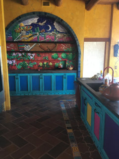 kitchen mural
