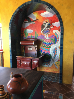 kitchen mural