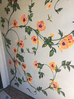 doorway mural
