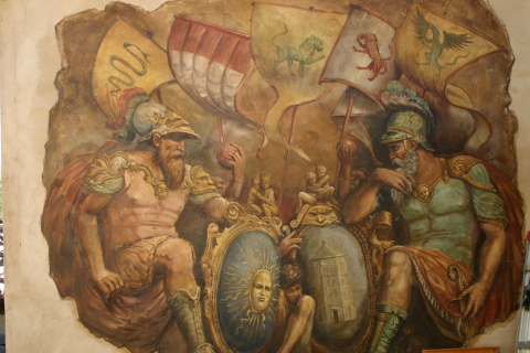 outside mural