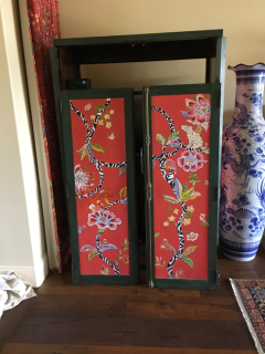 repainted wardrobe